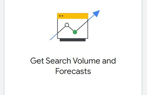 search volume and forecast